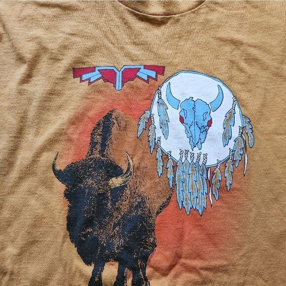 Vintage Buffalo Native American design size‎ XL - Picture 4 of 5